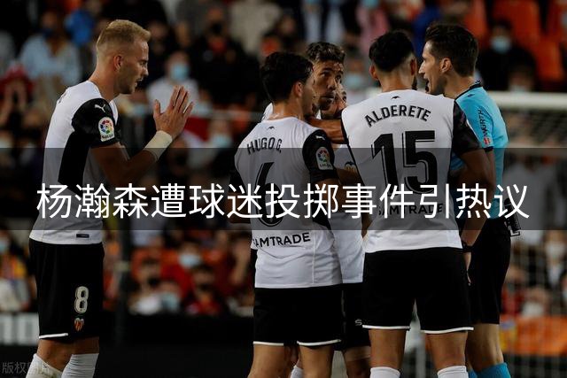 杨瀚森遭球迷投掷事件引热议